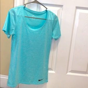 Nike dri fit (teal) shirt (half store price!)